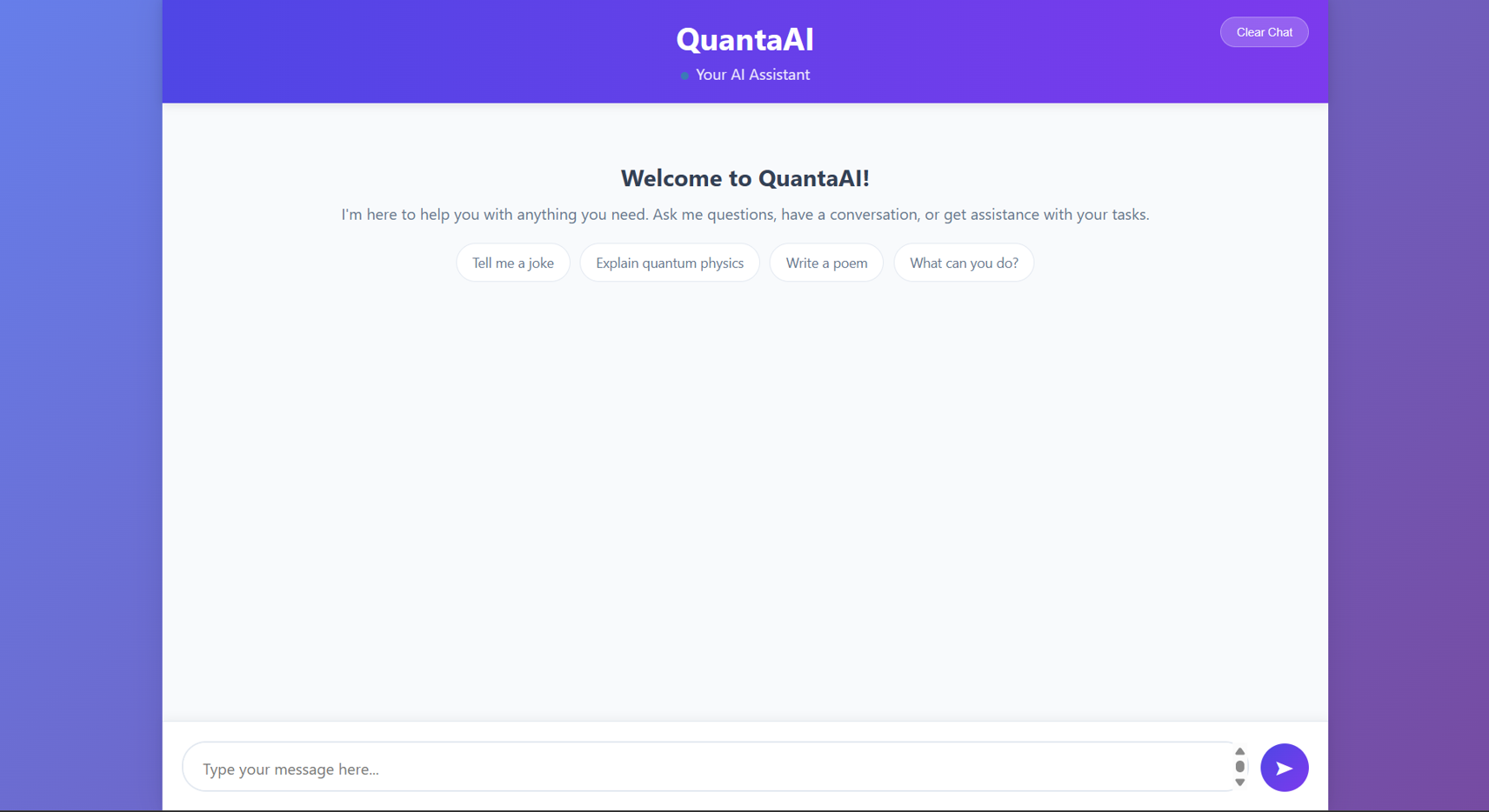 QUANTA AI